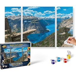 Schipper 609260922 Malowanie według numerów Trolltunga w Norwegii