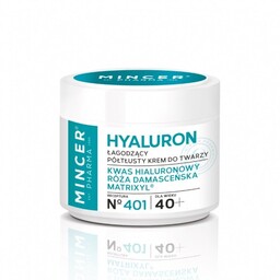 Mincer Pharma Hyaluron łagodzący krem do twarzy No.401