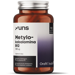 UNS Metylo-Kobalamina B12 1000ug 90vegcaps