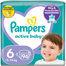 Pampers Active Baby Pieluszki Rozmiar 6 96 szt