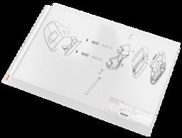 Koszulki ESSELTE groszkowe A3 poziome 75 - X02684