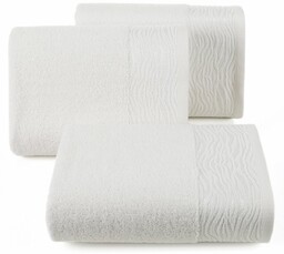 Ręcznik bawełniany z żakardową bordiurą R205-02
