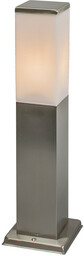 QAZQA Nowoczesna lampa zewnętrzna 45 cm stal -