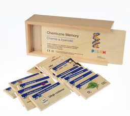 Zabawka edukacyjna memory Małego chemika 110007-Pilch, gry pamięciowe