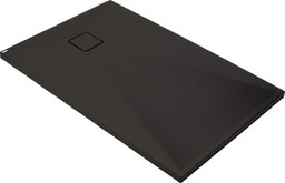 DEANTE Brodzik granitowy prostokątny 90x70x3,6cm CORREO czarny KQR_N71B