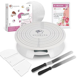 Wenburg Obrotowa Patera na Tort  Zestaw