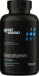 OstroVit Melatonin, melatonina 1 mg, 300 tabletek
