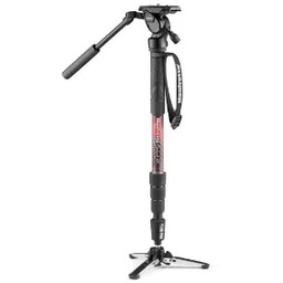 Manfrotto Element MII Video z głowicą 400 Czerwony