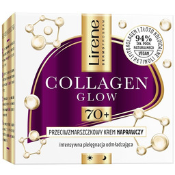 Collagen Glow przeciwzmarszczkowy krem naprawczy 70+ 50ml