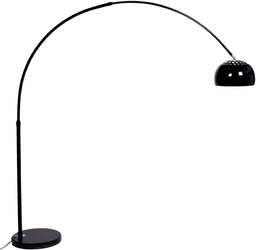 LAMPA STOJĄCA PODŁOGOWA CZARNA AZURRO B1 LUMINA DECO