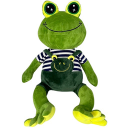 Maskotka Pluszowa Pluszak Przytulanka Żaba Chłopak 40x25x20
