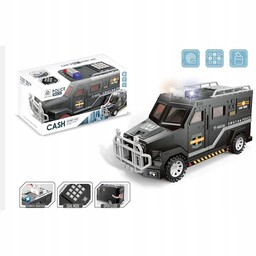 Sejf Skarbonka Bankomat Auto Policja Na Monety Banknoty