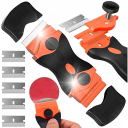 UNIWERSALNY SKROBAK DO PŁYTY INDUKCYJNEJ CERAMICZNEJ + ZESTAW