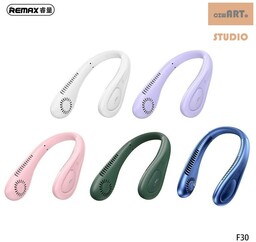 WIATRAK NA SZYJE REMAX F30 PURPLE