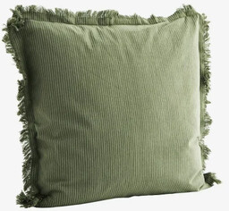 Madam Stoltz - Zielona poszewka na poduszkę