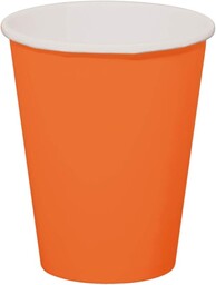 Folat - Kubki pomarańczowe jednorazowe 350 ml -