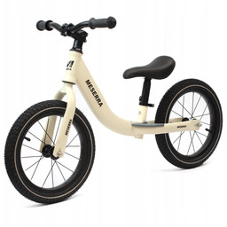 Rowerek biegowy dla dzieci koła 14" beżowy