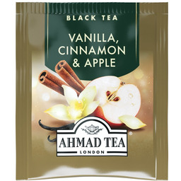 Ahmad Tea Vanilla, Cinnamon & Apple 500tbx2g koperta