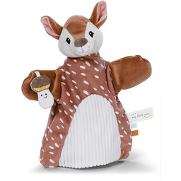 NICI 61855 Przytulanka sensoryczna i pacynka, sarenka 2