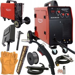 Spawarka Mig Mag Migomat 200A 230V Mma Igbt