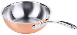 Contacto Rondel sauteuse miedziany 1,8L, Ø200 mm