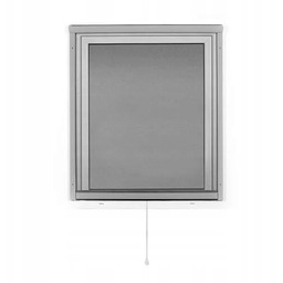 Moskitiera rolowana okienna 4w1 do samodzielnego złożenia 70x130cm