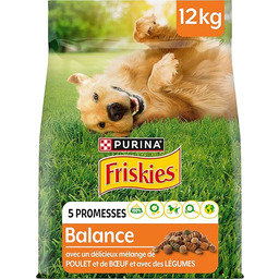 FRISKIES Karma Pies Waga Kurczak Warzywa 12KG