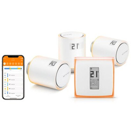 Netatmo Zestaw Thermostat + 3x Valves