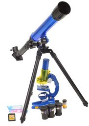 ZESTAW: Edukacyjny Teleskop Astronomiczny + Mikroskop + Wymienne
