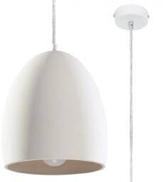 Lampa wisząca ceramiczna FLAWIUSZ SL.0848 - Sollux Sprawdź
