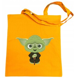 Torba na zakupy nadruk fun art YODA
