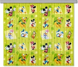 AG Design Disney Myszka Miki Poliestrowe zasłony
