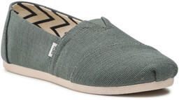 Półbuty Toms Alpargata 10017719 Zielony