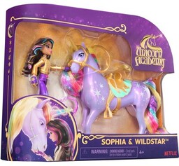 SPIN MASTER Lalka Unicorn Academy Sophia i Jednorożec