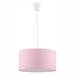 Tk Lighting Lampa wisząca Rondo Kids różowa/biała