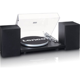 Lenco LS-500BK - gramofon HiFi z zestawem głośników