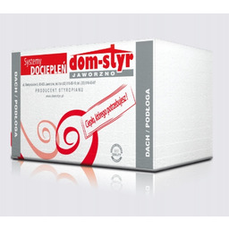 Styropian EPS100/035 dach/podłoga 5m2 gr. 6cm Twardy Dom-styr