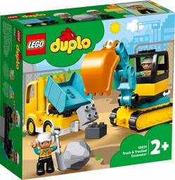 Lego Duplo Ciężarówka I Koparka Zestaw 10931