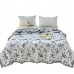 Shein Kołdra Antybakteryjna Chłodząca W Kwiaty 150*200 1Eb