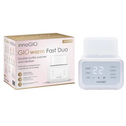 InnoGio Podgrzewacz i sterylizator podwójny do butelek Giowarm