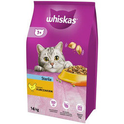 WHISKAS Karma dla kota Sterile Kurczak 14 kg