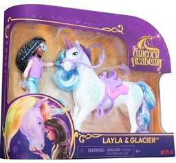 SPIN MASTER Lalka Unicorn Academy Layla i Jednorożec