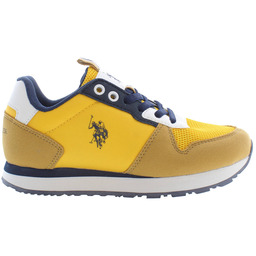 US POLO NAJLEPSZA CENA OBUWIE SPORTOWE DZIECIĘCE ŻÓŁTE