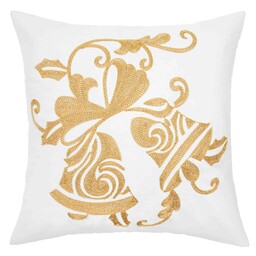 Spod Igły I Nitki Poszewka świąteczna 45x45 Dzwonki