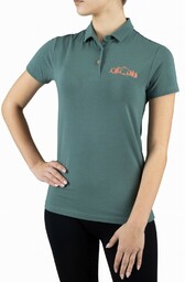 Koszulka damska bambusowa Viking Winslow Polo 7000 turkusowy