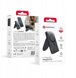 Powerbank zgodny z MagSafe Forcell F-Energy MagStand F10K2