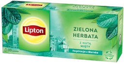 Zielona herbata Lipton z nutą mięty 20x1,3g
