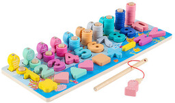 Smily Play, Montessori Drewniana Zabawka Edukacyjna