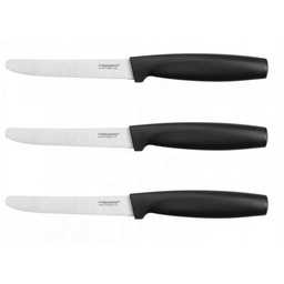 Fiskars Essential Zestaw 3 noży ząbkowanych do warzyw