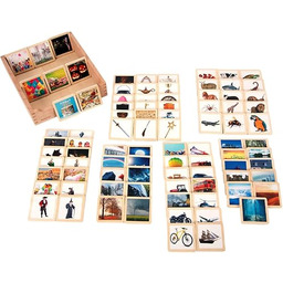 tickit Wooden Storytelling Tiles zestaw 90 trwałych płytek